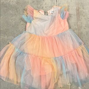 Popatu Pastel Rainbow Tulle Dress
